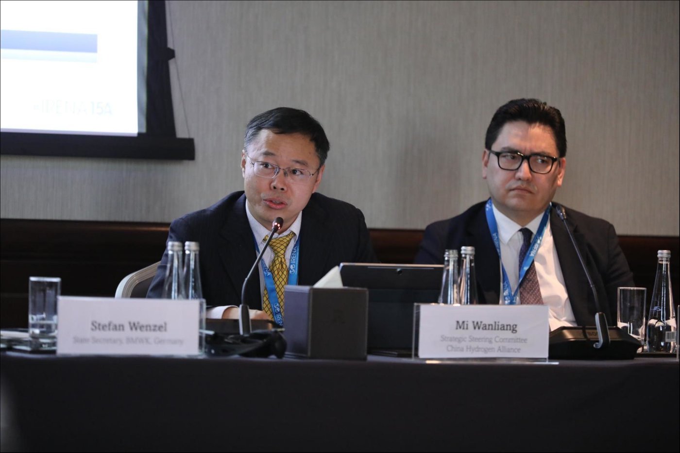 米万良参加国际可再生能源署（IRENA）国际会议
