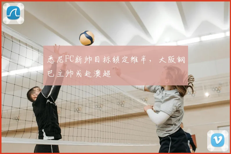 悉尼FC新帅目标锁定维辛,大阪钢巴主帅或赴澳超